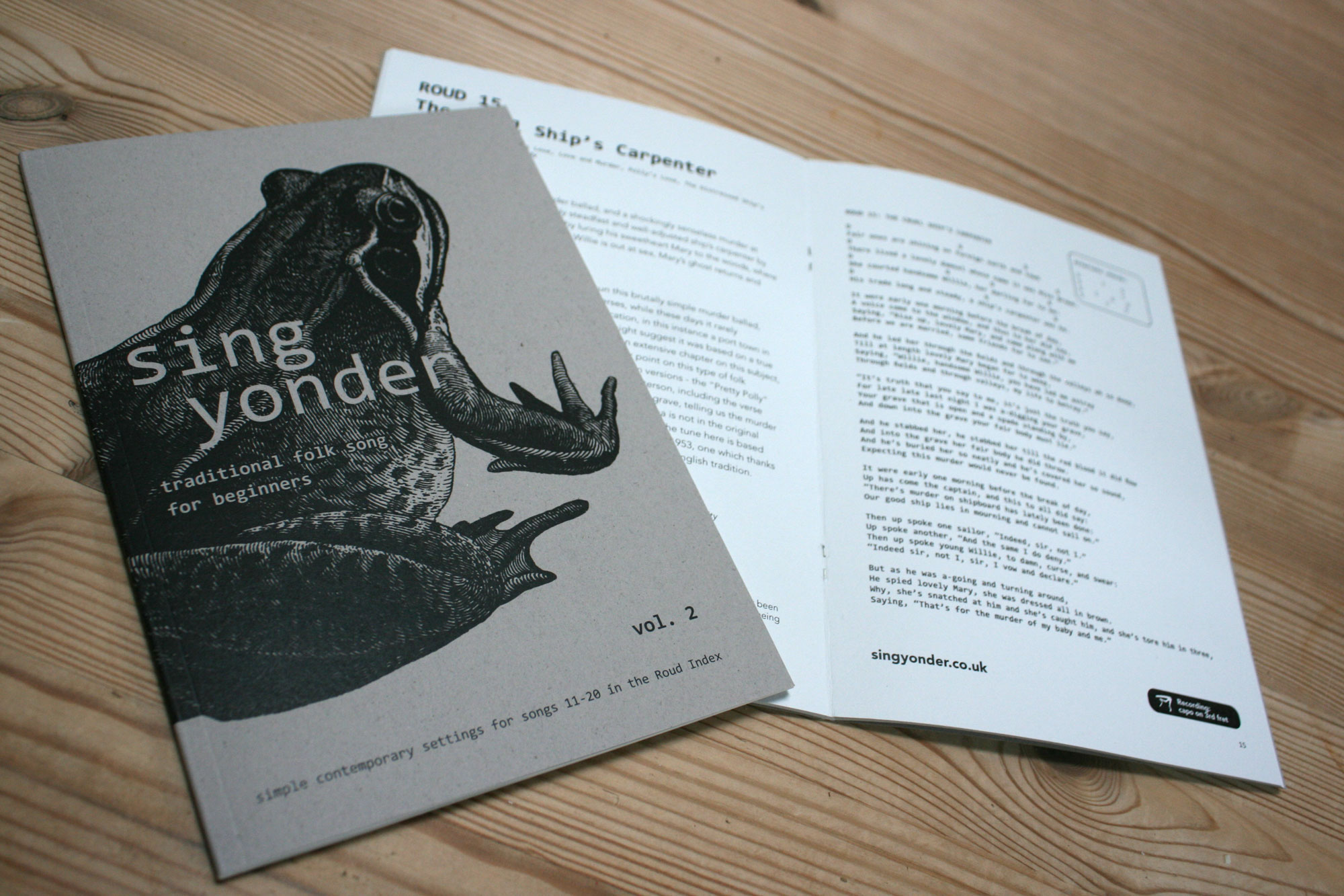 Sing Yonder, Volume 2